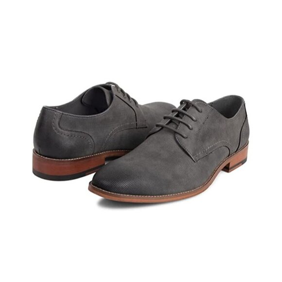 Kenneth Cole New York Other - Kenneth Cole Reaction Unlisted Gray Curtis Blake Buke Dress Shoe Mens NEW 8M